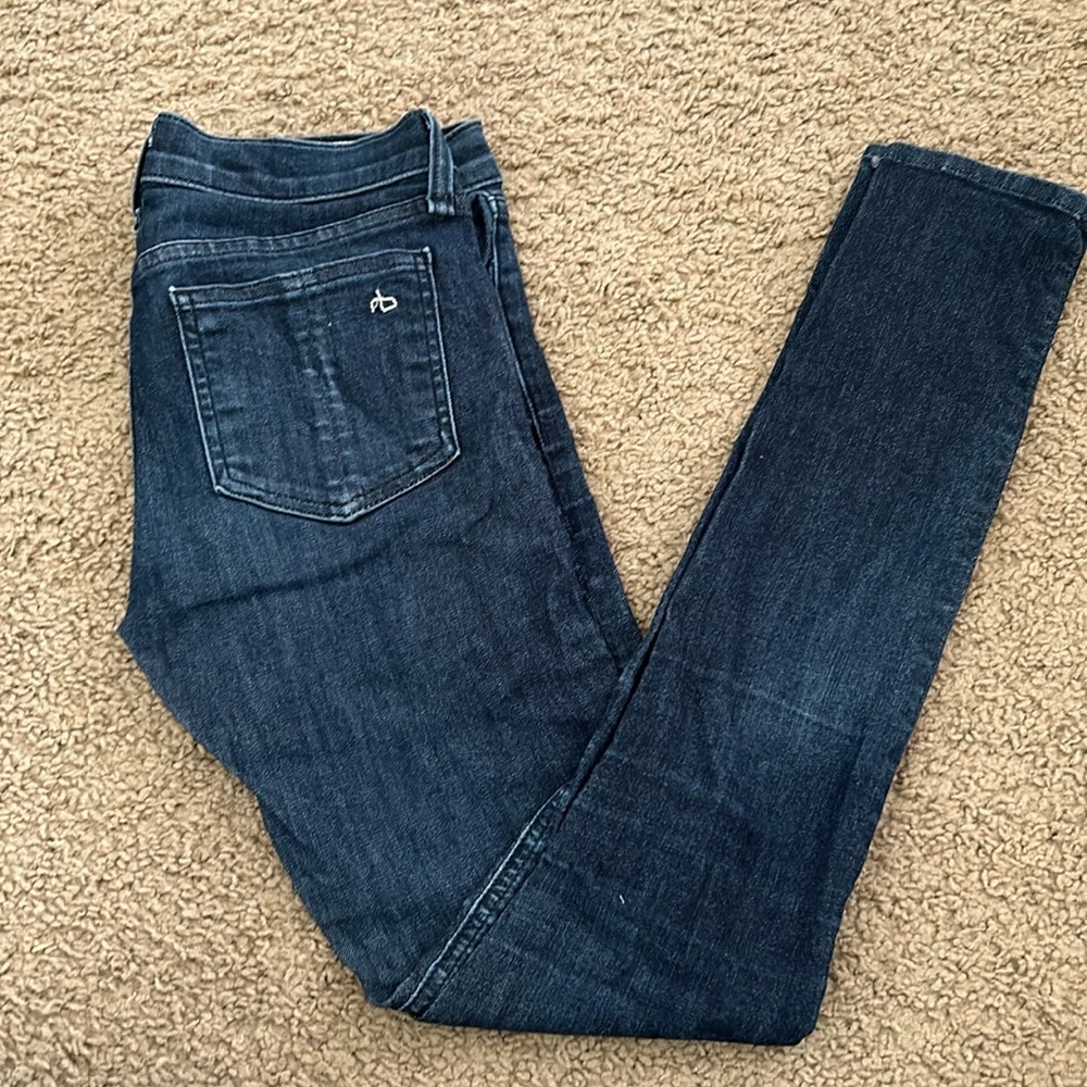 rag & bone dark wash jeans